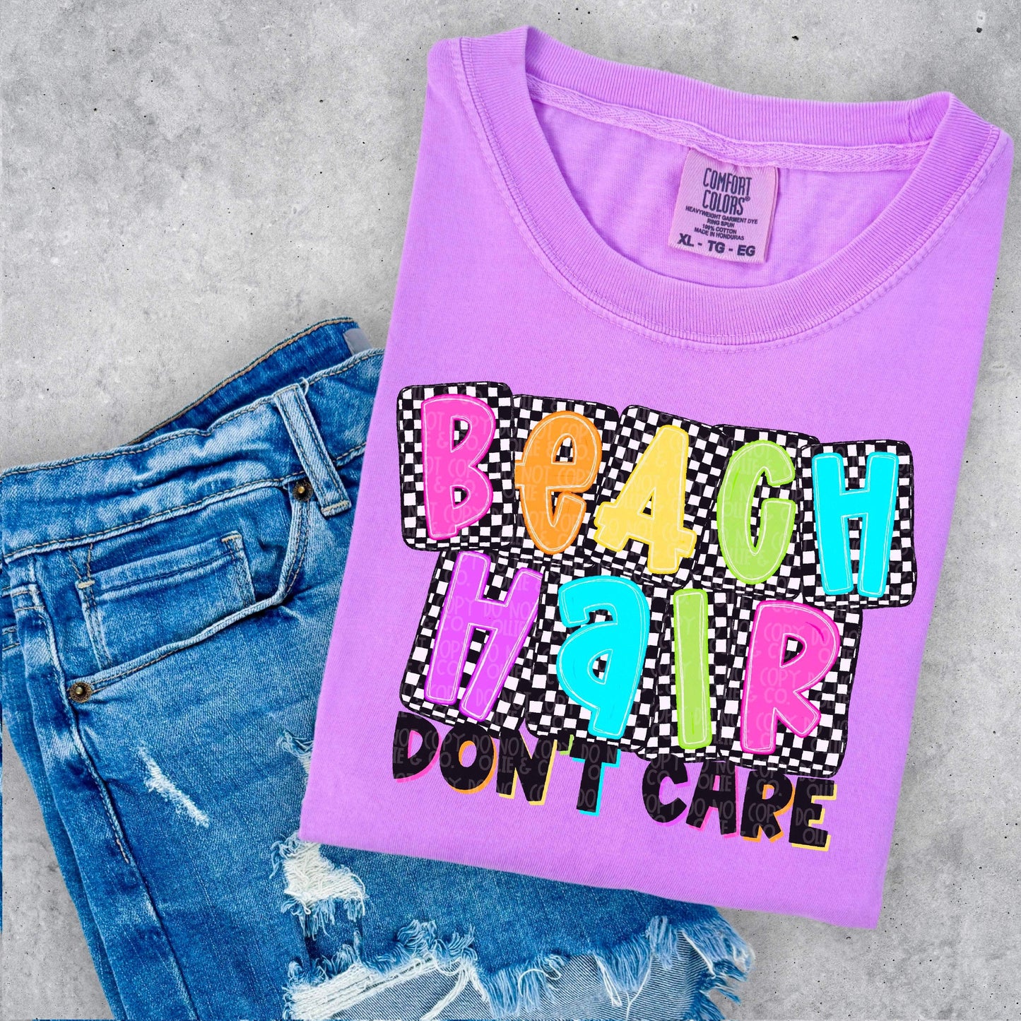 DON'T CARE *OLLIE & CO. EXCLUSIVE* - DTF TRANSFER
