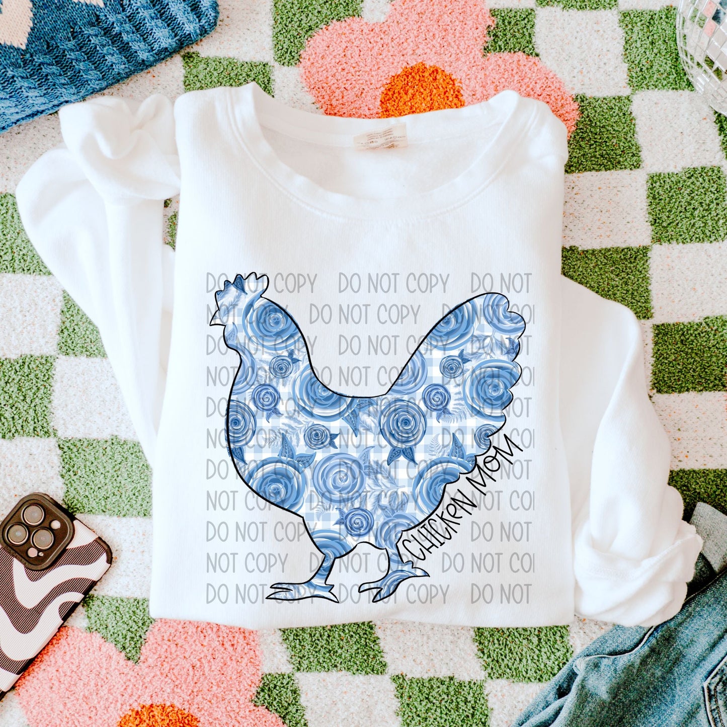 CHICKEN MOM - DTF TRANSFER