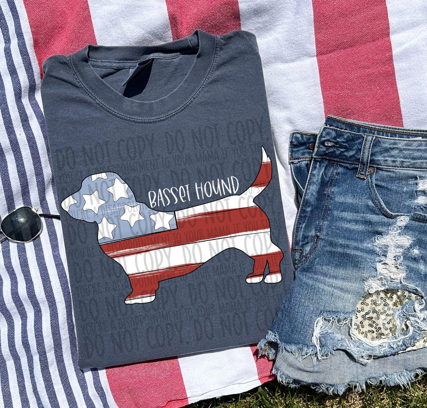 PATRIOTIC DOGS - DTF TRANSFER