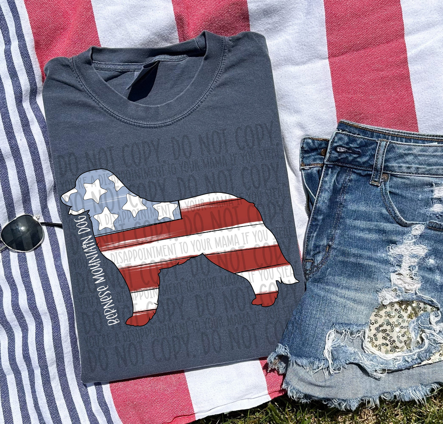 PATRIOTIC DOGS - DTF TRANSFER