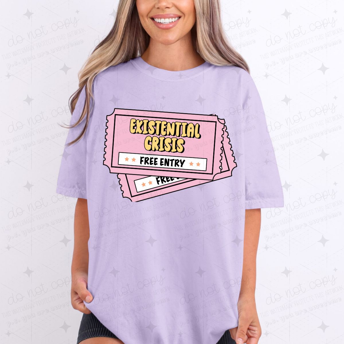 EXISTENTIAL CRISIS - DTF TRANSFER