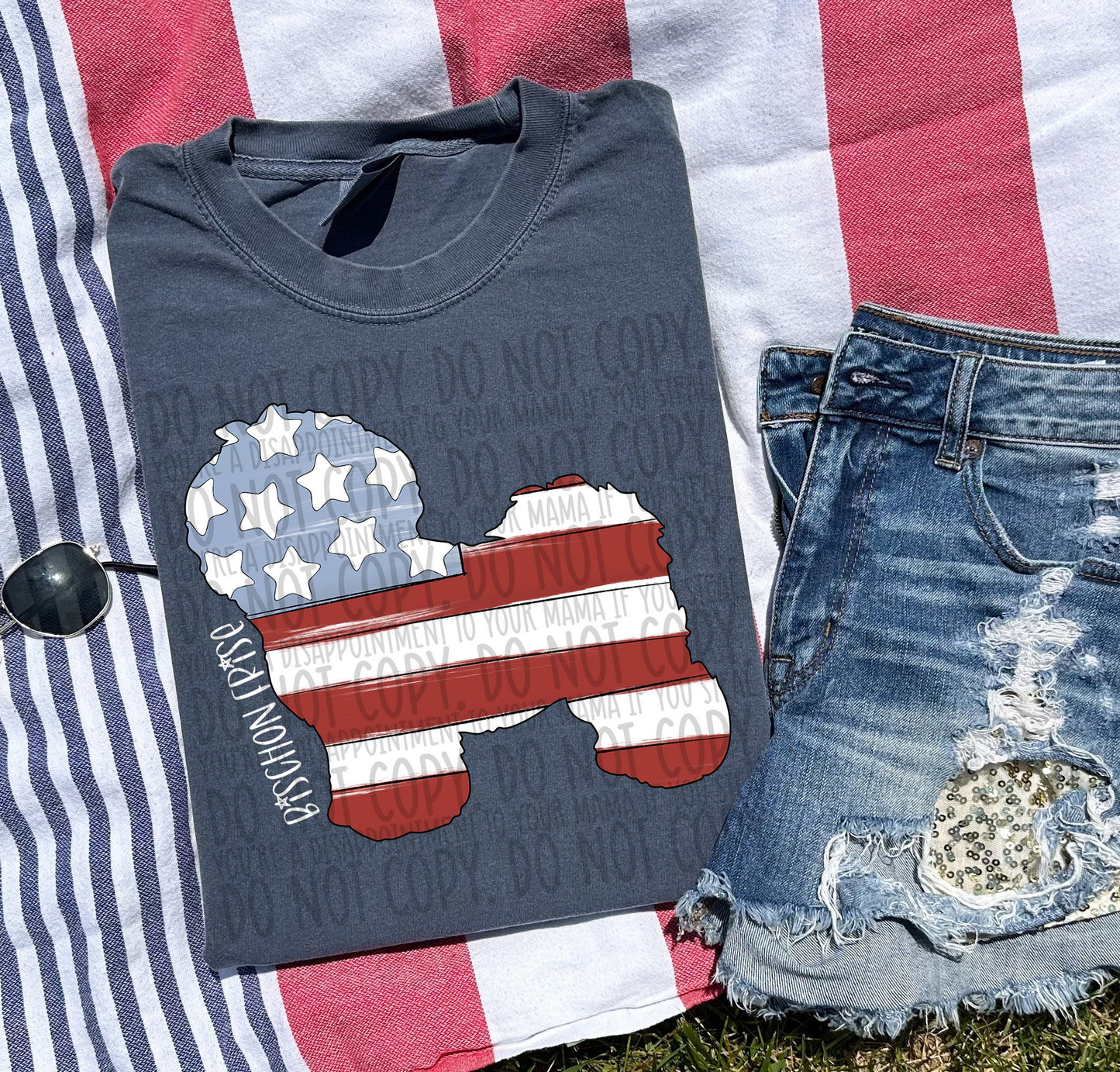 PATRIOTIC DOGS - DTF TRANSFER