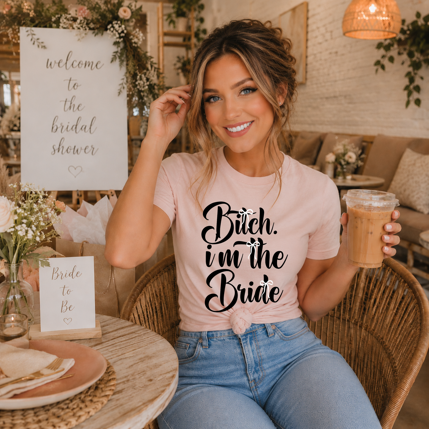 BITCH I'M THE BRIDE - DTF TRANSFER