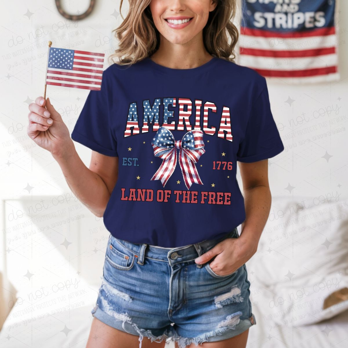 COQUETTE AMERICA - DTF TRANSFER
