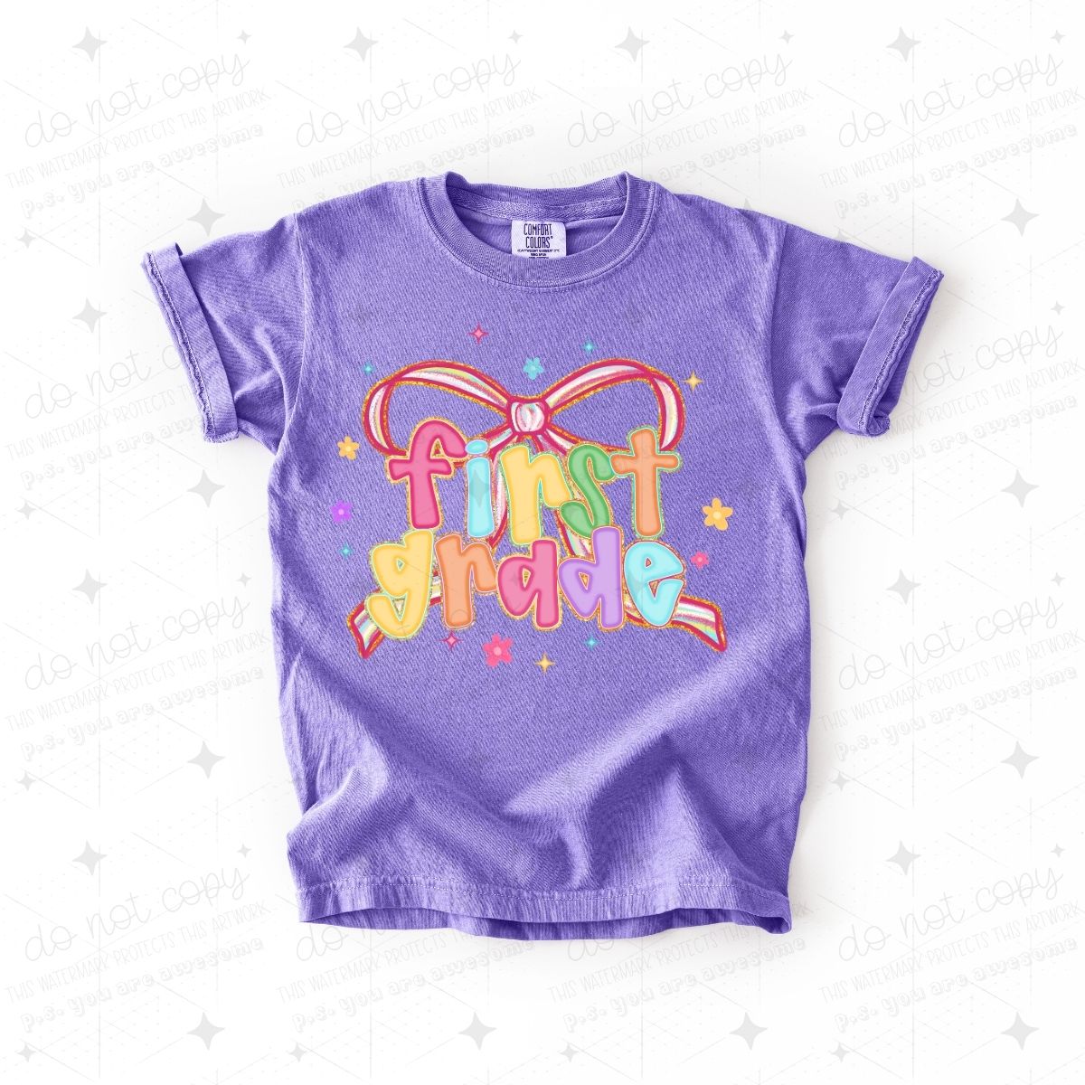 COQUETTE FIRST GRADE - DTF TRANSFER