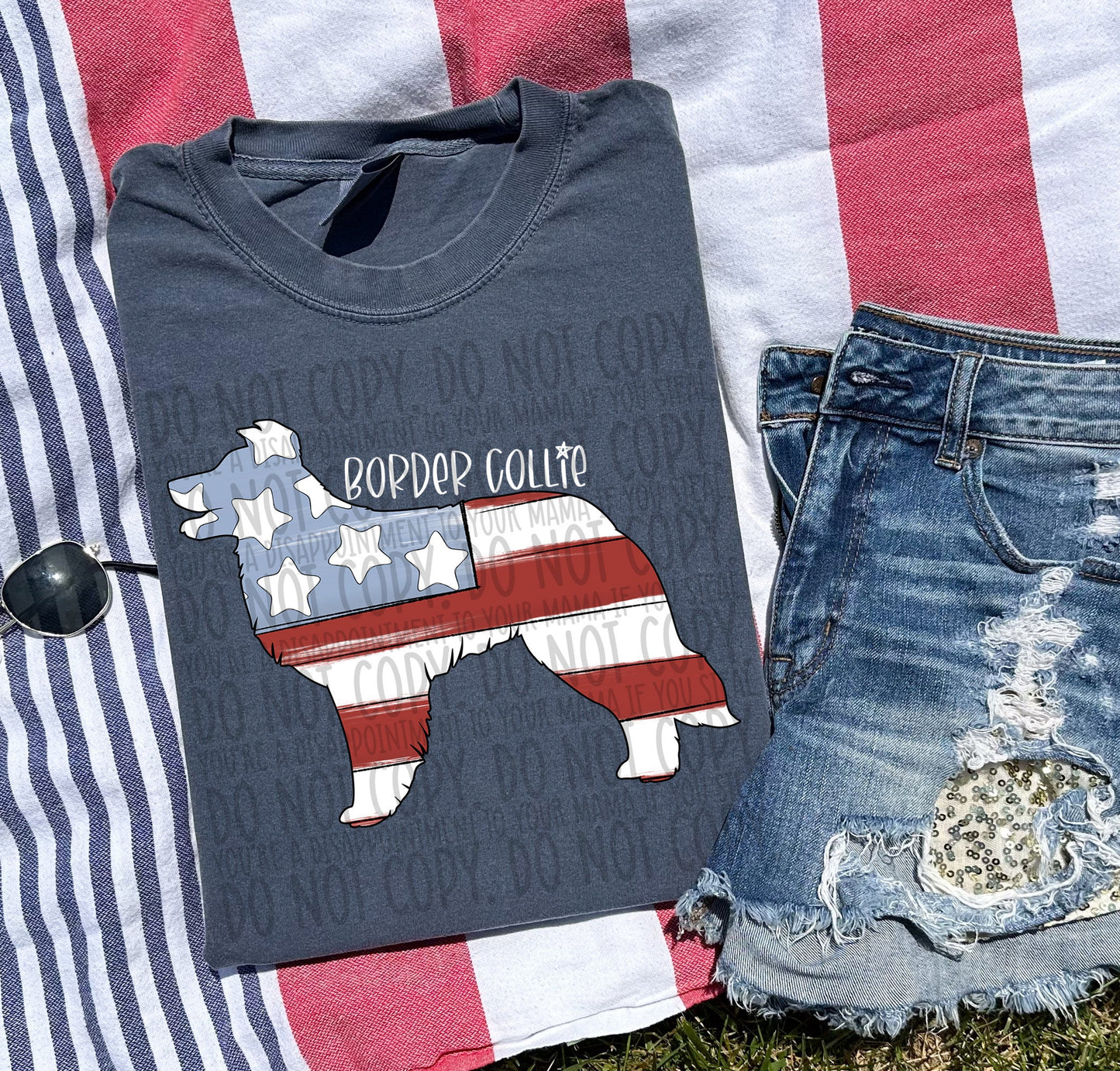 PATRIOTIC DOGS - DTF TRANSFER