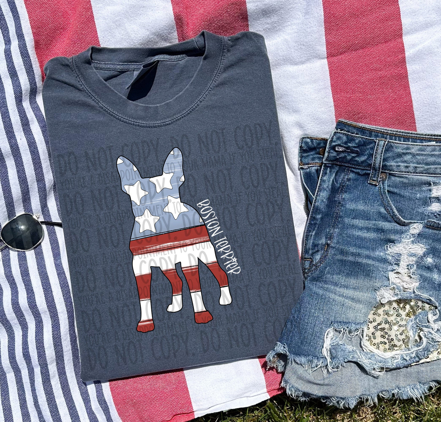 PATRIOTIC DOGS - DTF TRANSFER
