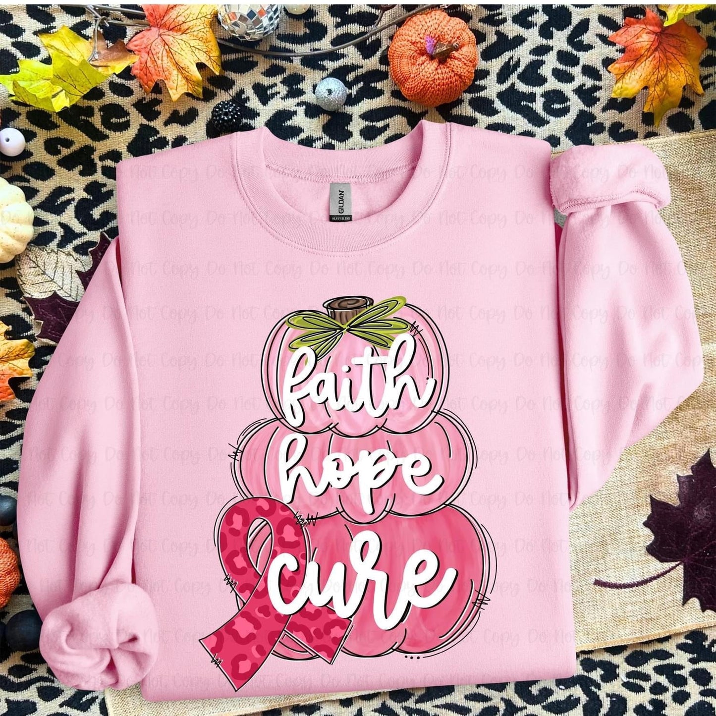 FAITH HOPE CURE - DTF TRANSFER