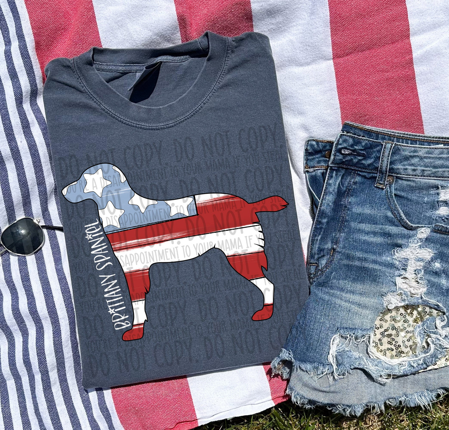 PATRIOTIC DOGS - DTF TRANSFER