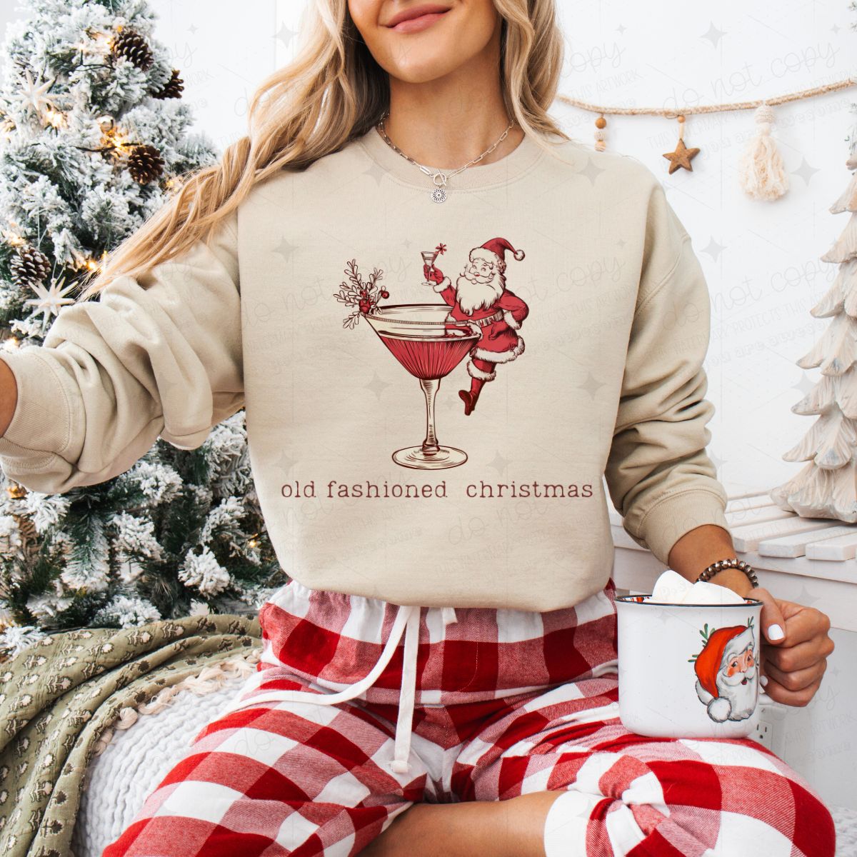 OLD FASHIONED CHRISTMAS - DTF TRANSFER