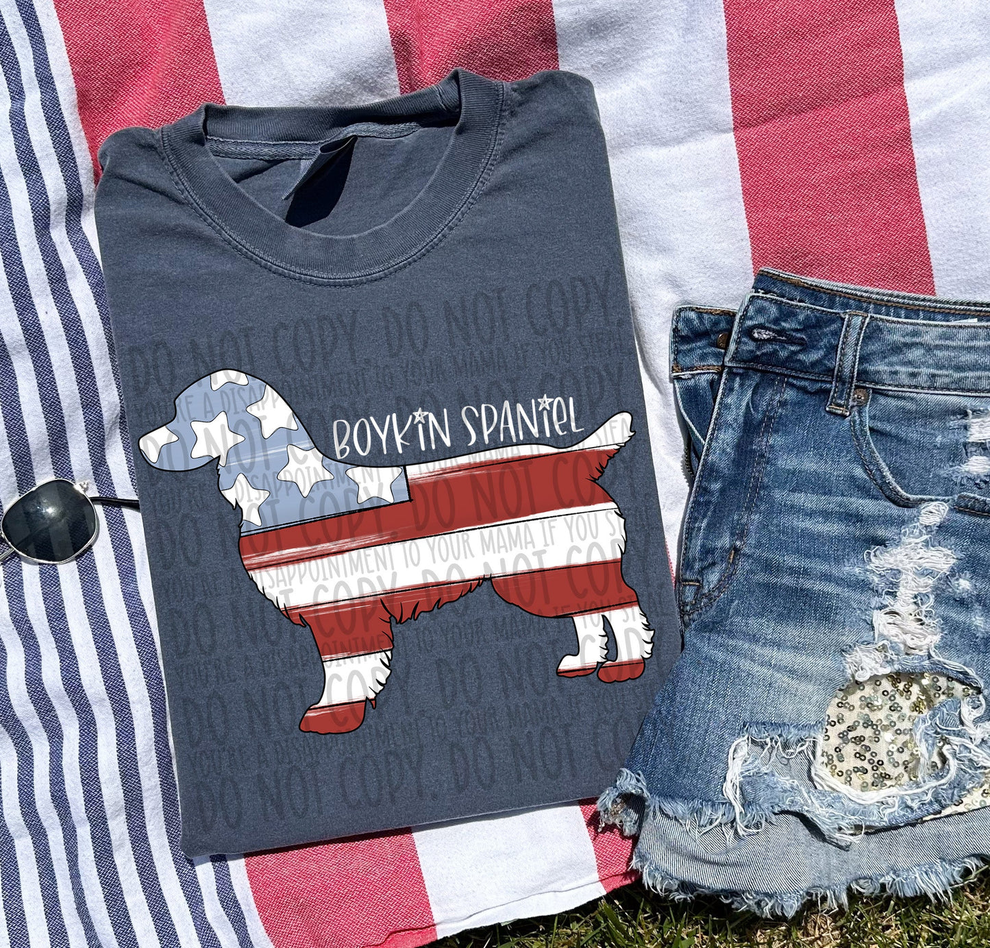 PATRIOTIC DOGS - DTF TRANSFER
