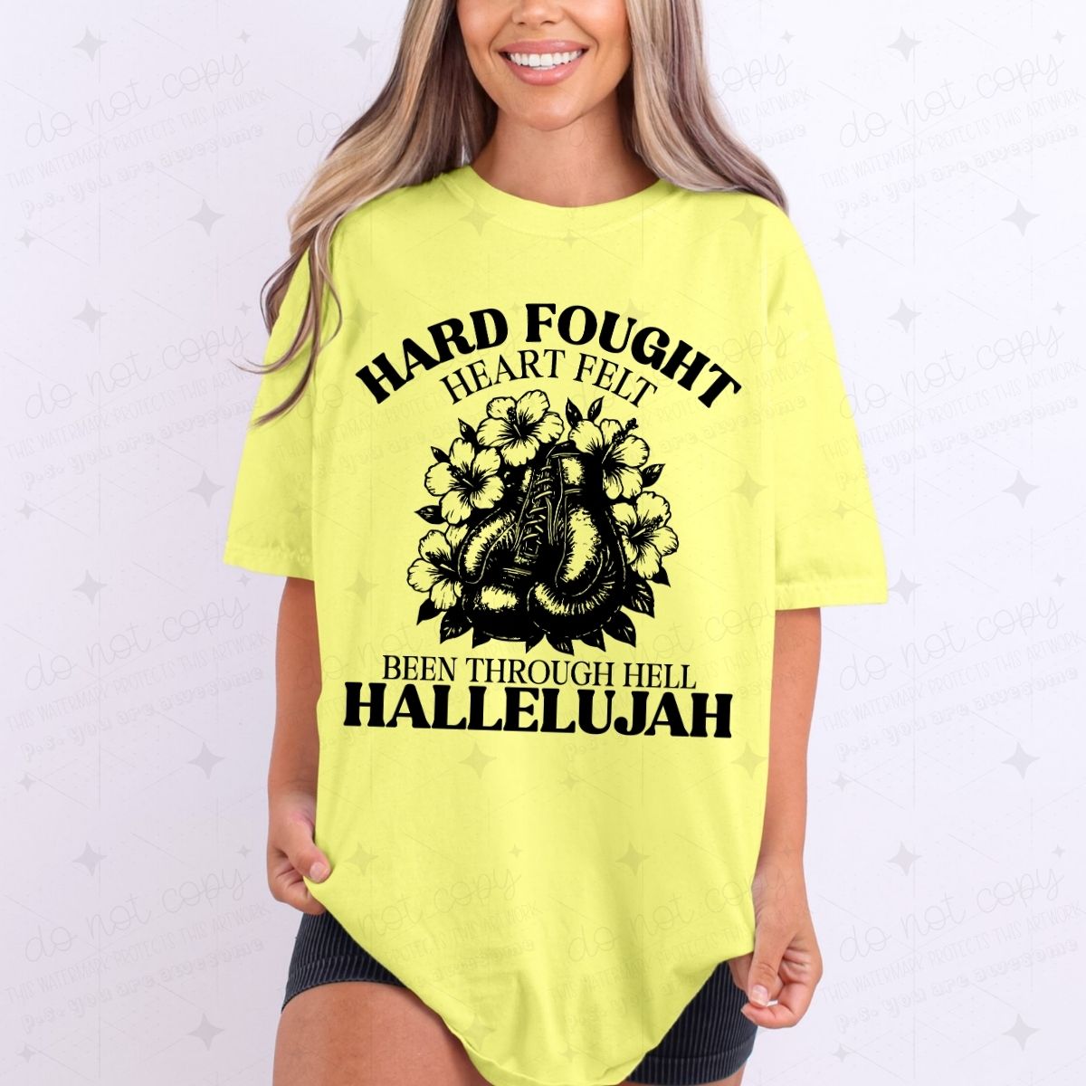 HALLELUJAH - DTF TRANSFER
