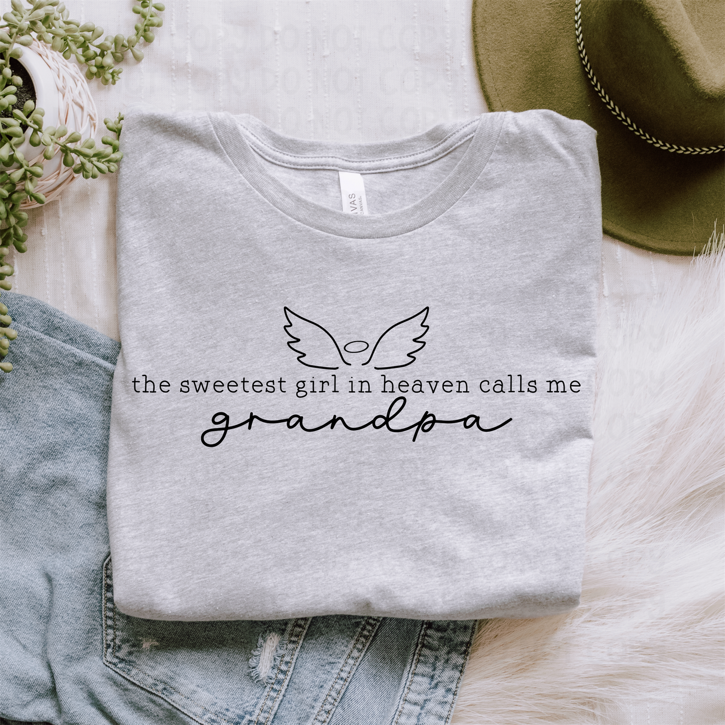 THE SWEETEST GIRL IN HEAVEN CALLS ME *OLLIE & CO. EXCLUSIVE* - DTF TRANSFER