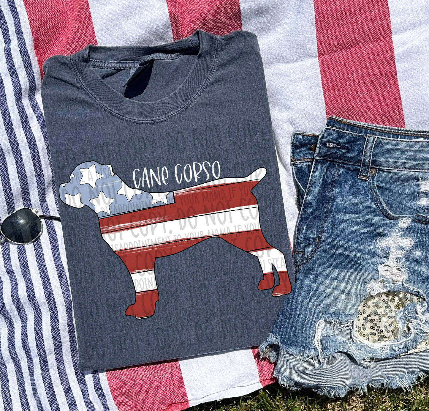 PATRIOTIC DOGS - DTF TRANSFER