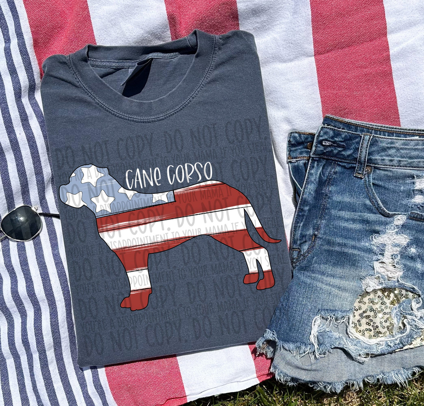 PATRIOTIC DOGS - DTF TRANSFER