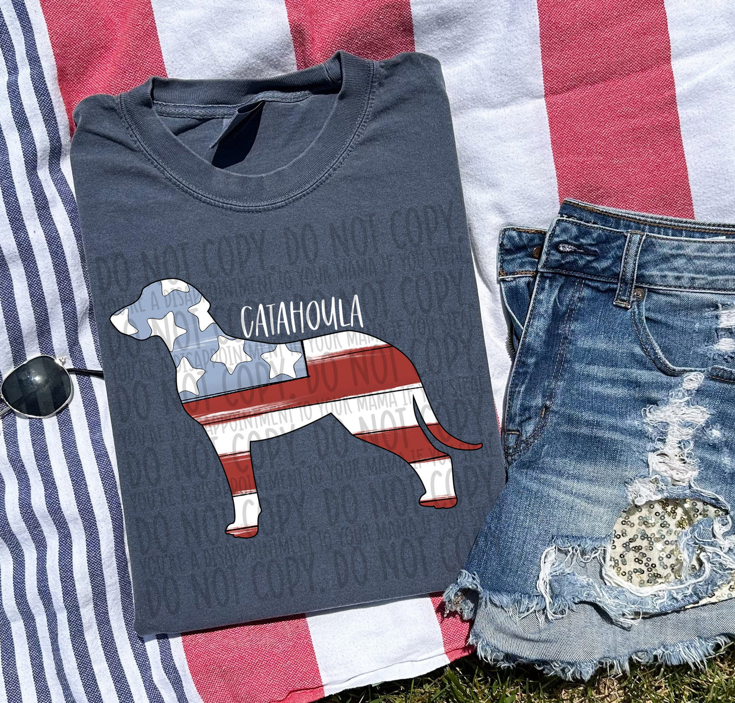 PATRIOTIC DOGS - DTF TRANSFER