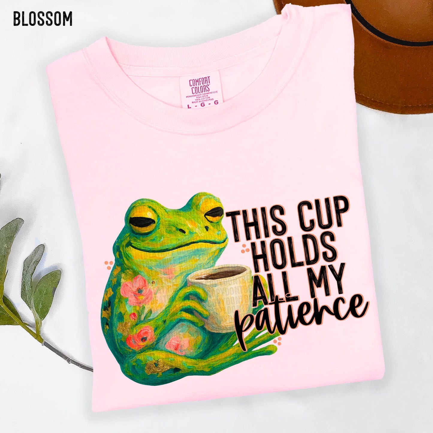 THIS CUP HOLDS ALL MY PATIENCE *OLLIE AND CO EXCLUSIVE* - DTF TRANSFER