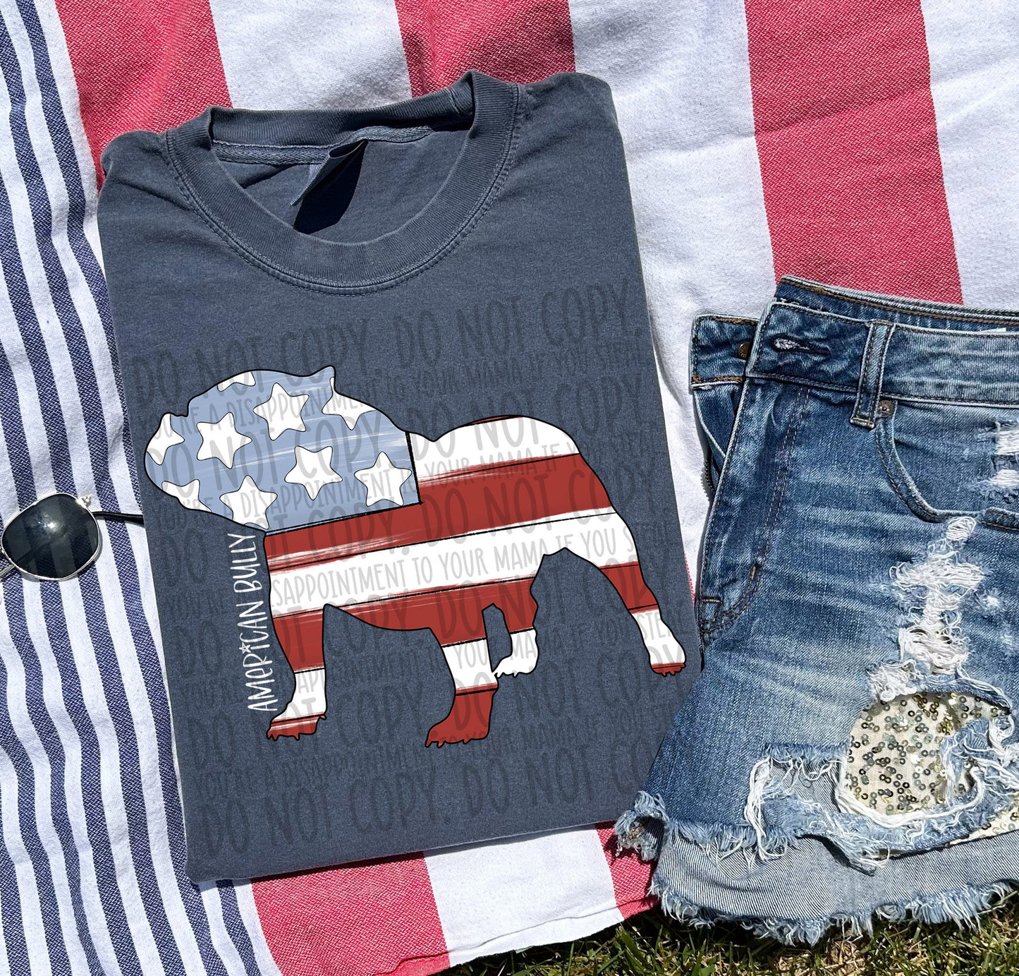 PATRIOTIC DOGS - DTF TRANSFER