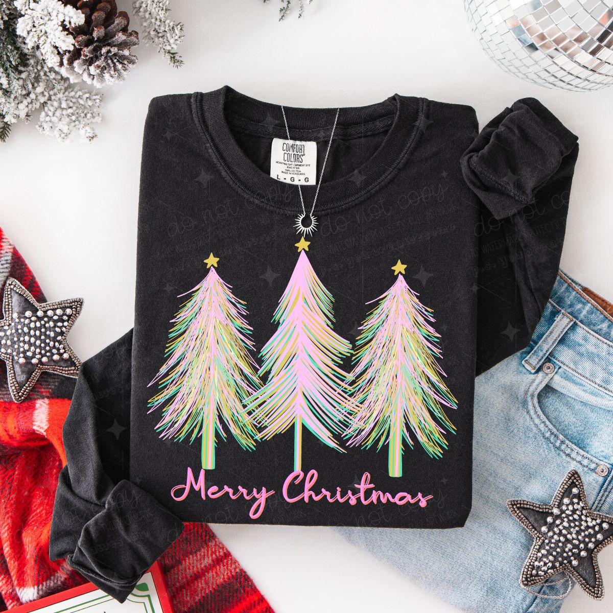 MERRY CHRISTMAS - DTF TRANSFER