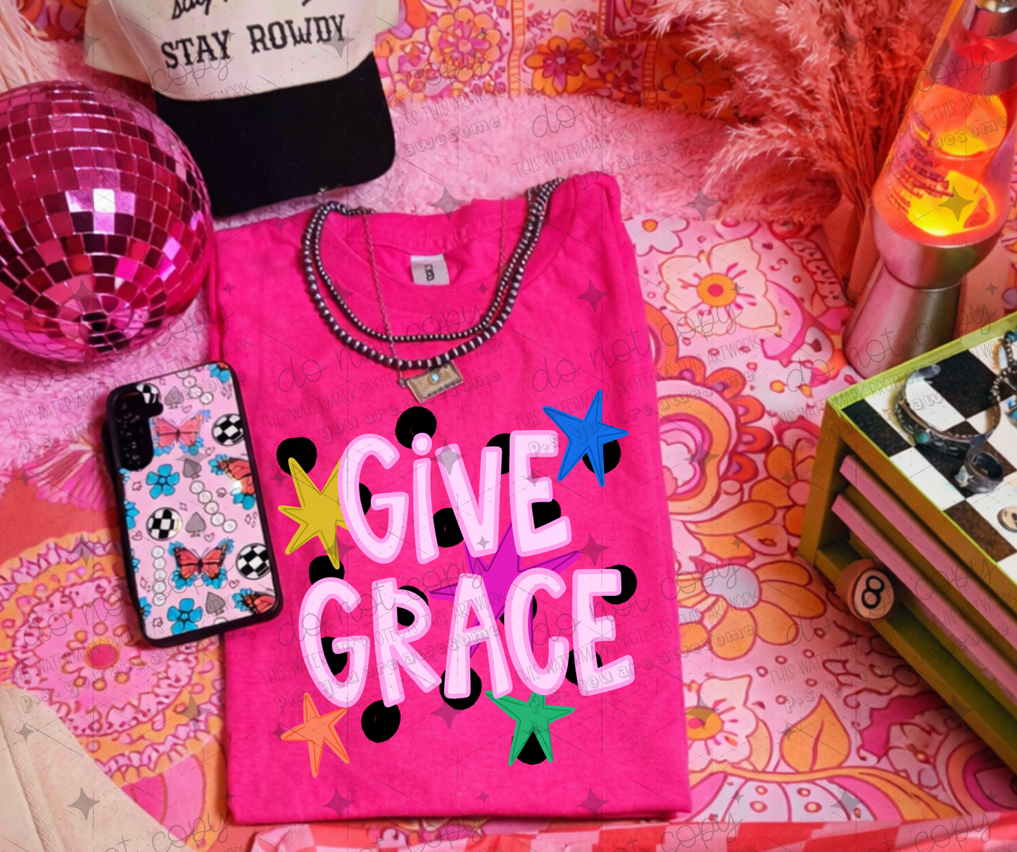 GIVE GRACE - DTF TRANSFER