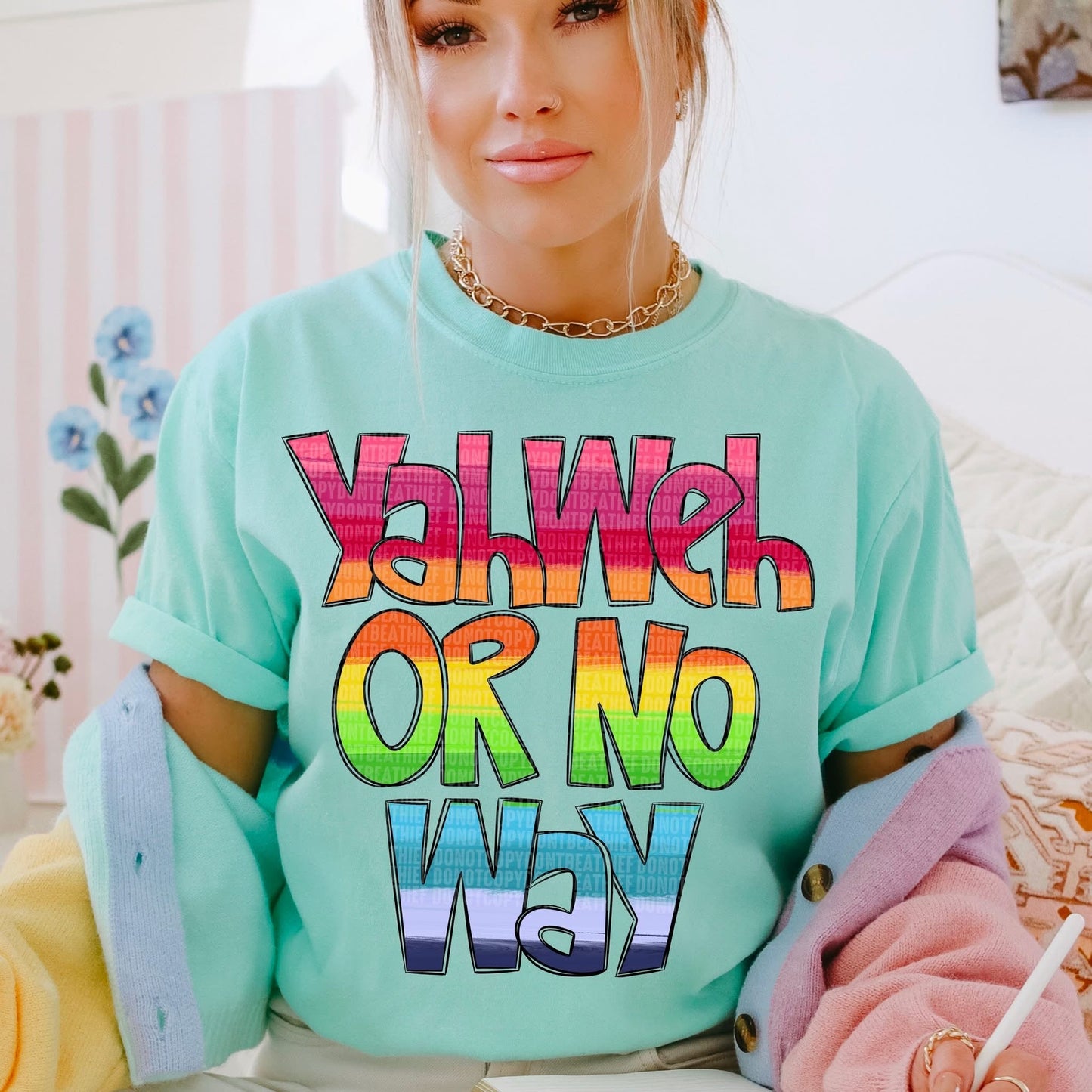 YAHWEH OR NO WAY *OLLIE & CO EXCLUSIVE* - DTF TRANSFER