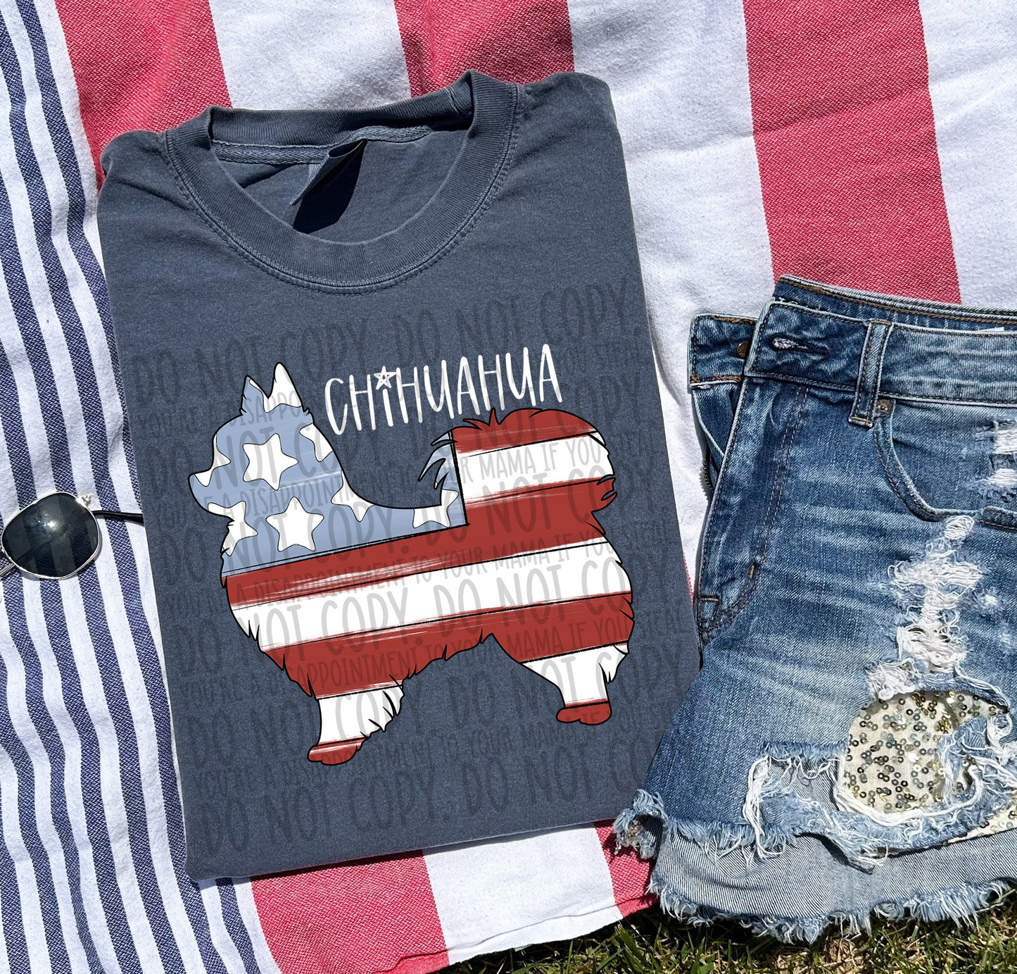 PATRIOTIC DOGS - DTF TRANSFER
