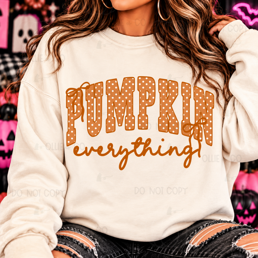 PUMPKIN EVERYTHING - DTF TRANSFER