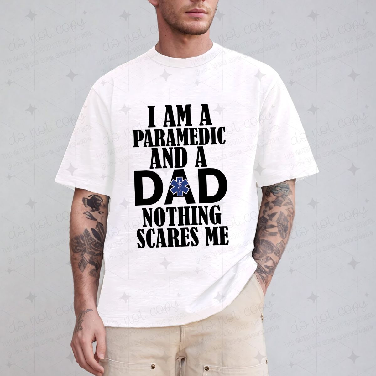 NOTHING SCARES ME - DTF TRANSFER