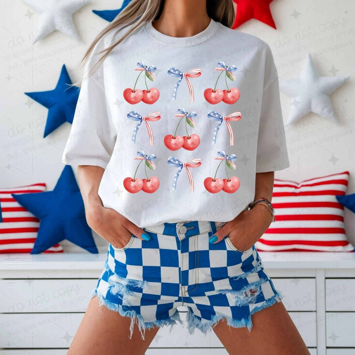 COQUETTE CHERRIES & BOWS - DTF TRANSFER
