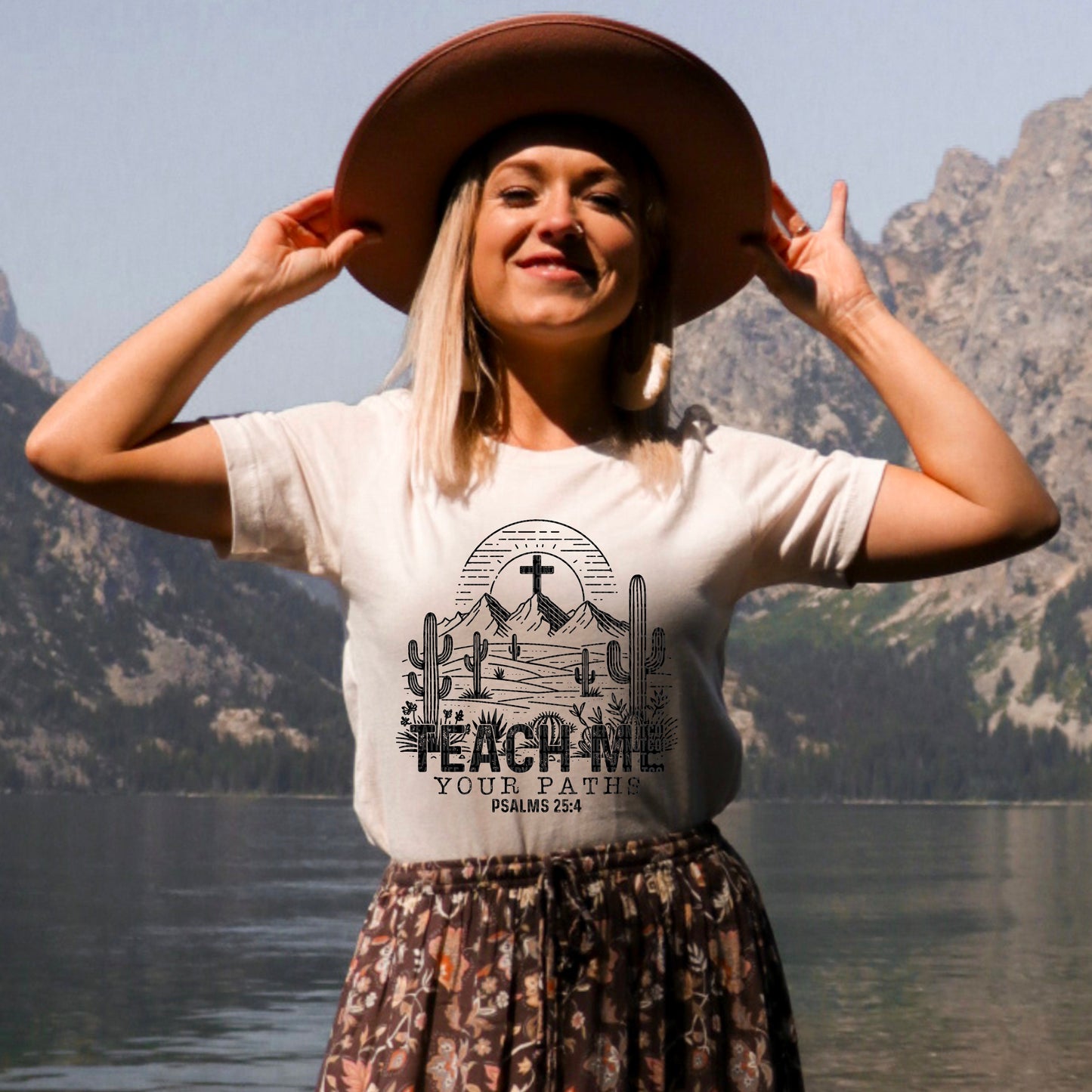 TEACH ME YOUR PATHS - DTF TRANSFER