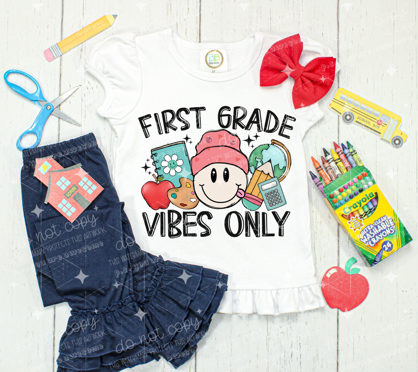 GRADE LEVEL VIBES ONLY *OLLIE & CO. EXCLUSIVE* - DTF TRANSFER