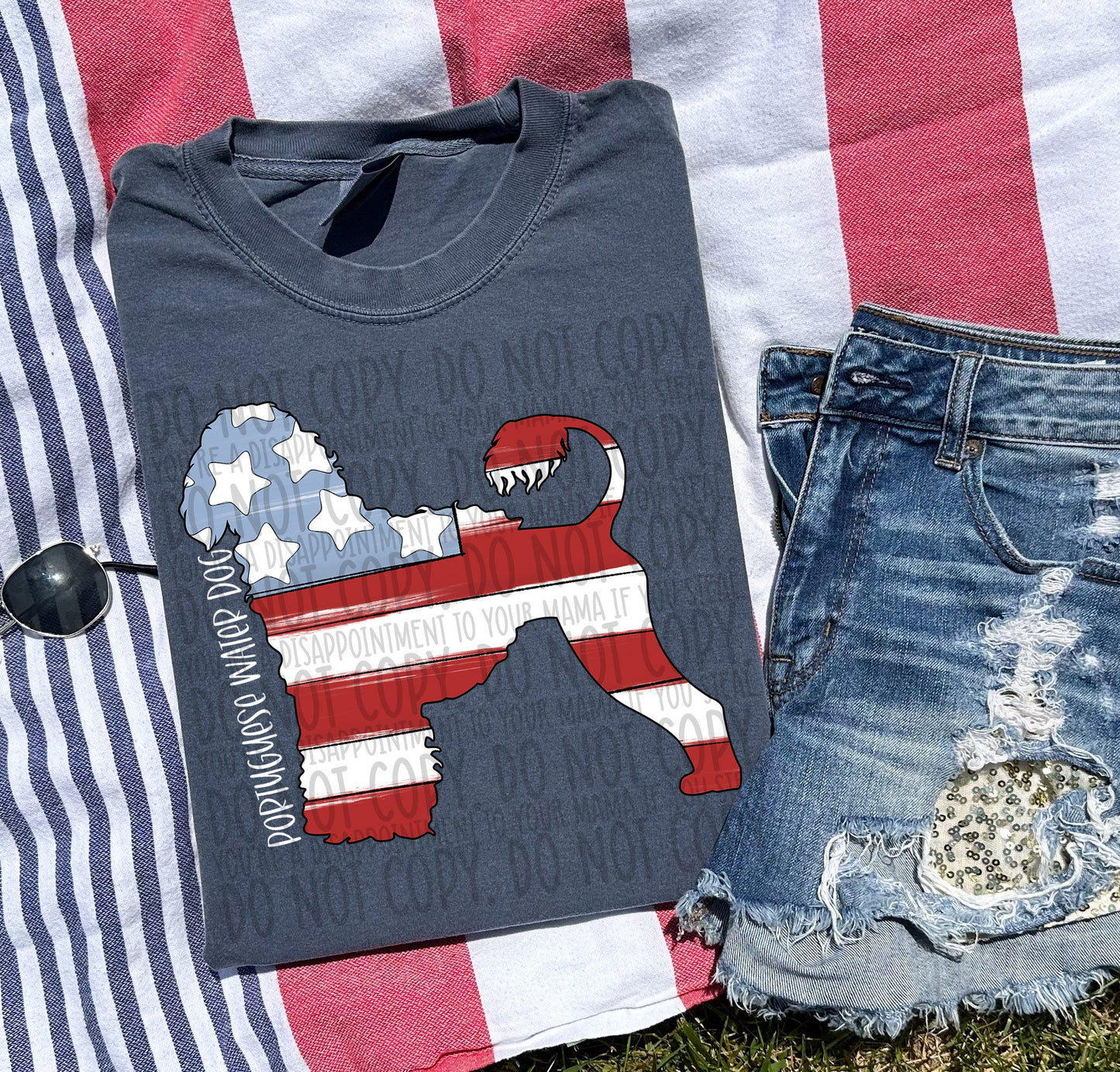 PATRIOTIC DOGS - DTF TRANSFER