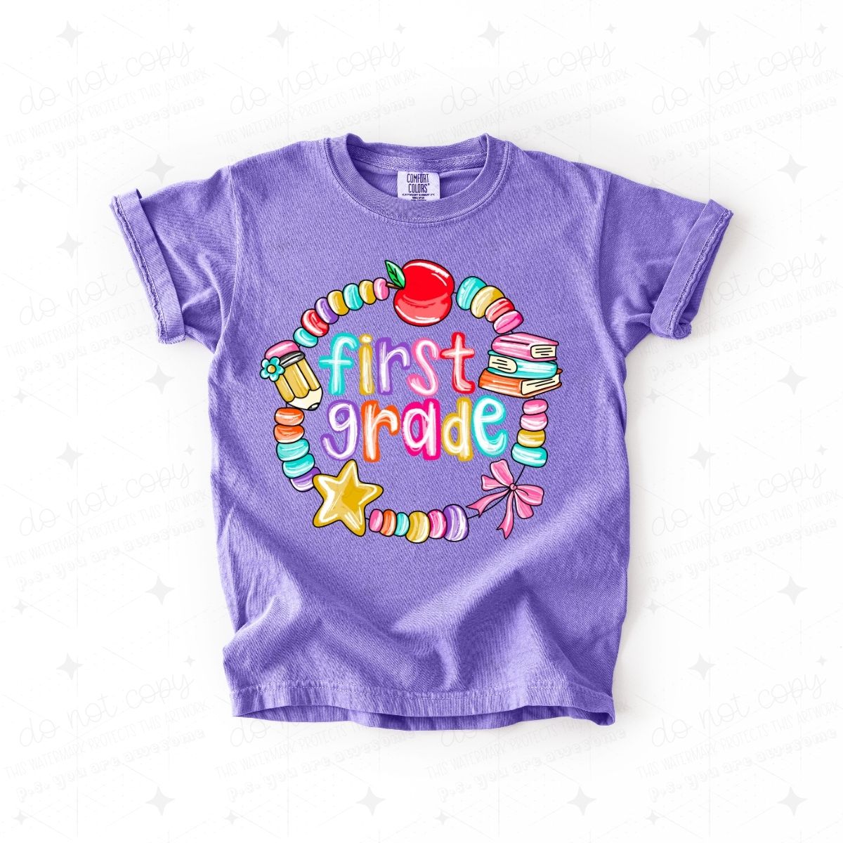 COQUETTE FIRST GRADE - DTF TRANSFER