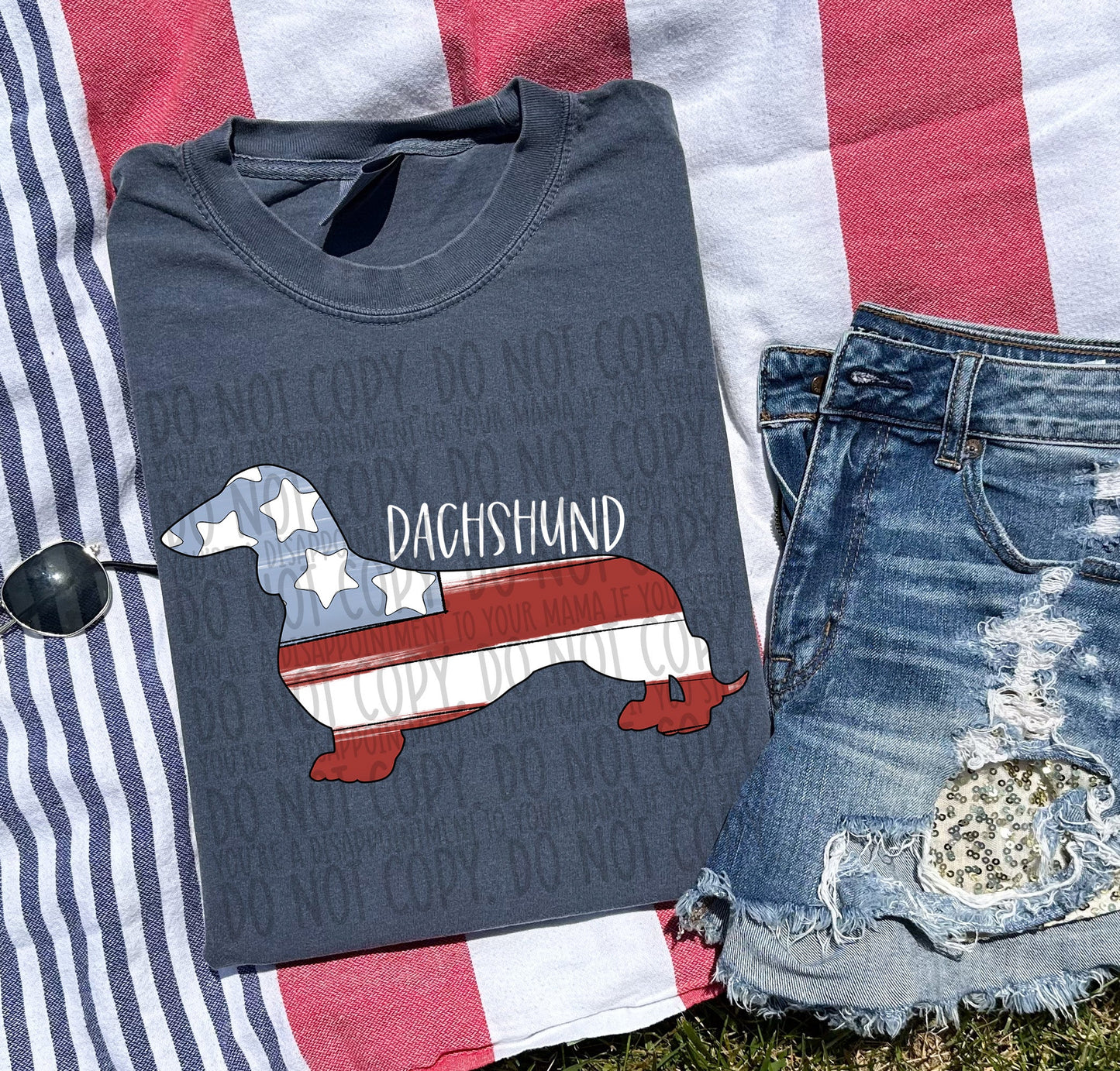 PATRIOTIC DOGS - DTF TRANSFER