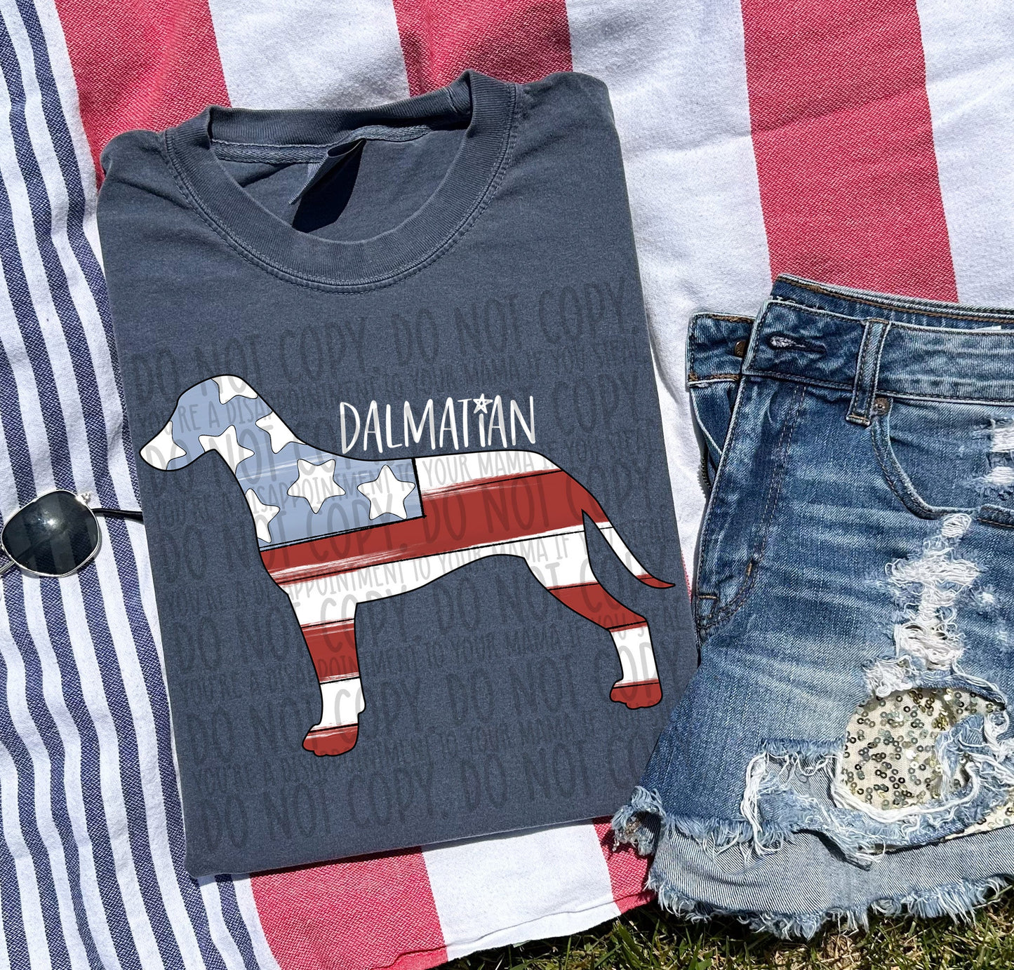 PATRIOTIC DOGS - DTF TRANSFER