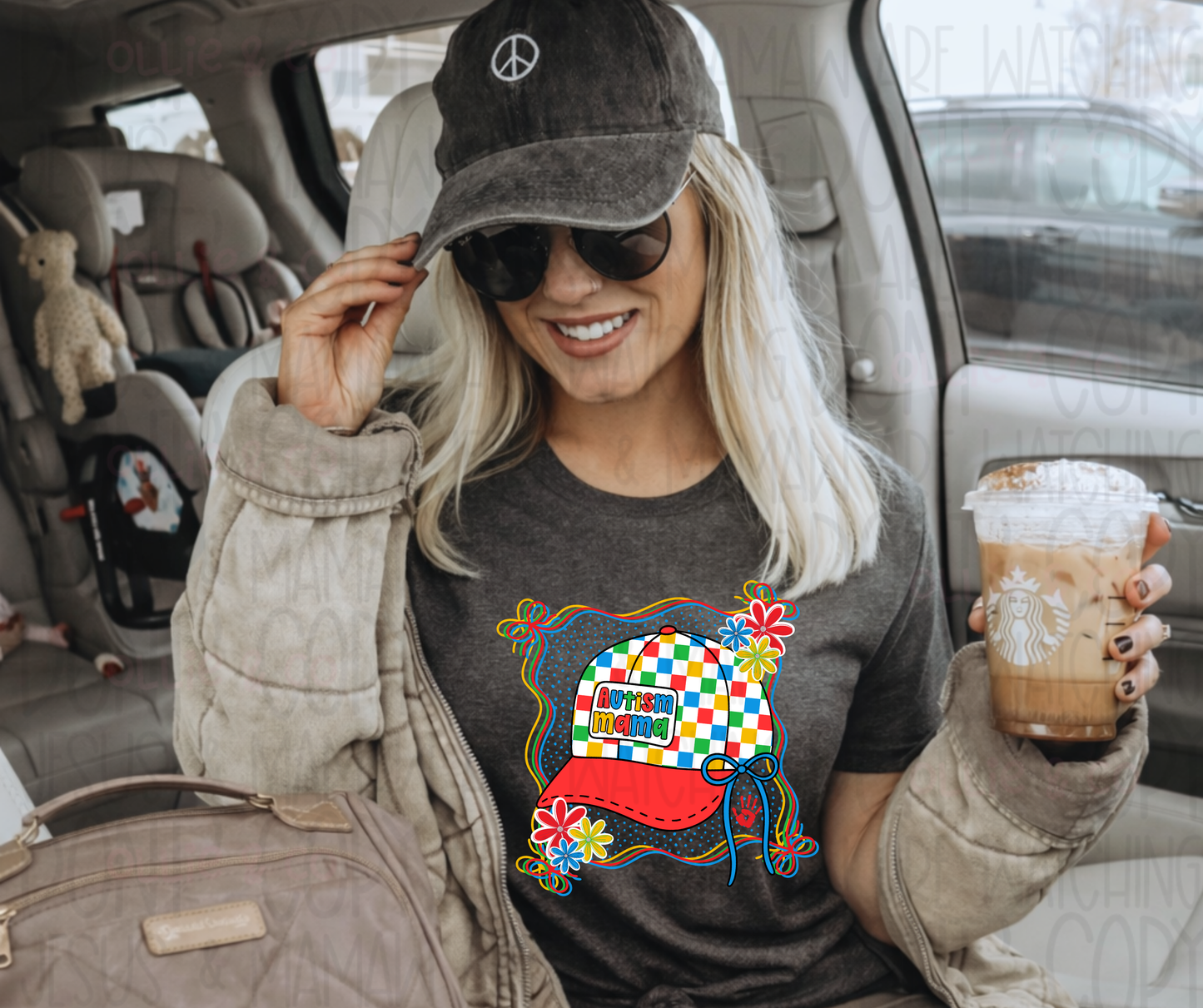 AUTISM MAMA HAT - DTF TRANSFER
