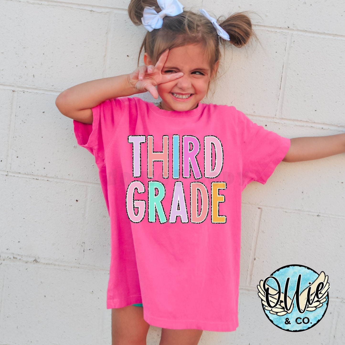 BRIGHT GRADES NOTEBOOK - DTF TRANSFER