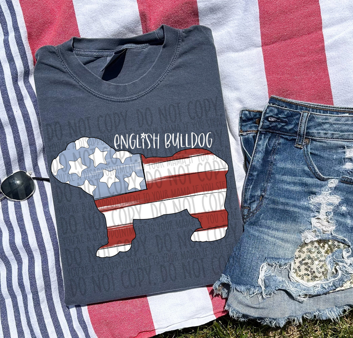PATRIOTIC DOGS - DTF TRANSFER