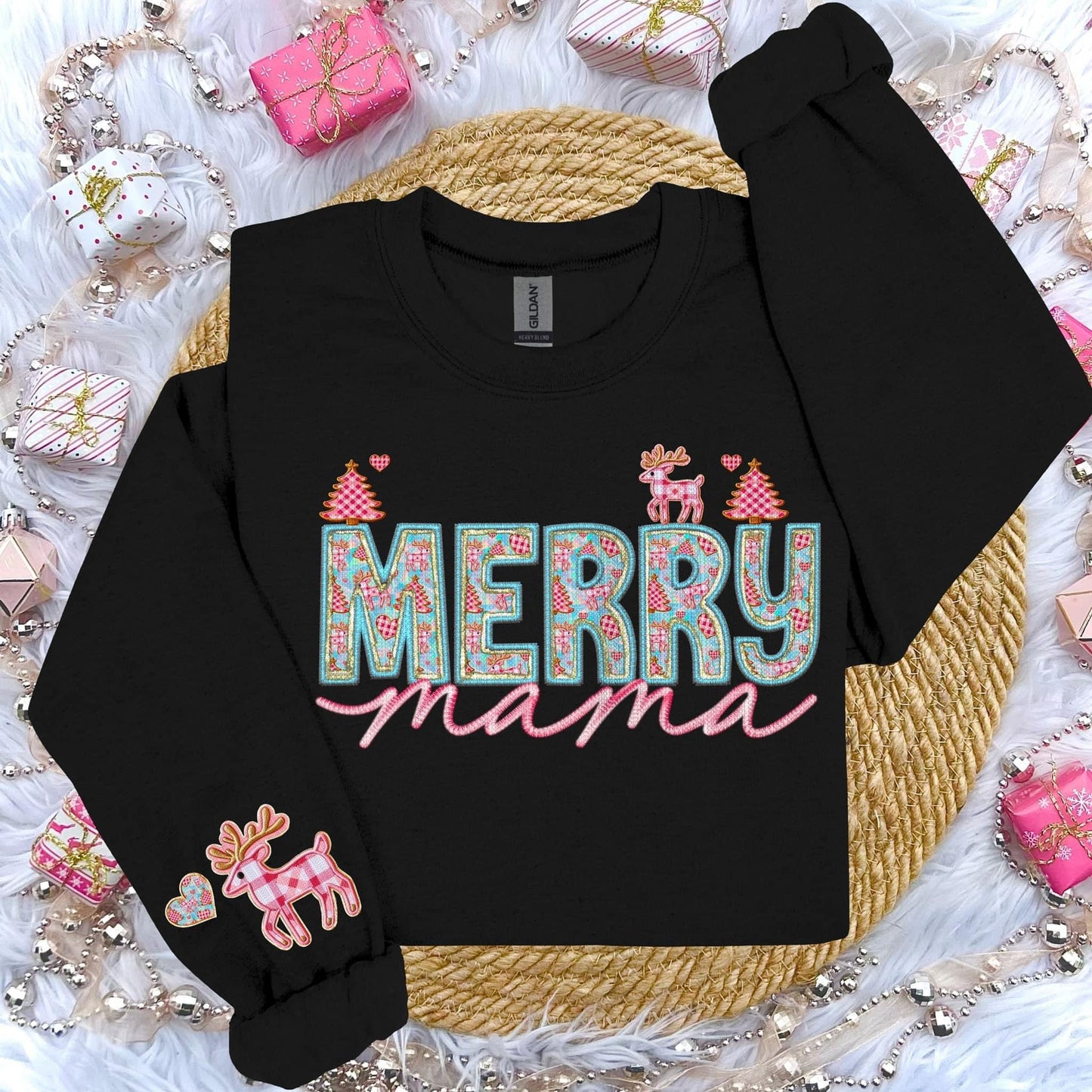 MERRY - FRONT+BACK - DTF TRANSFER