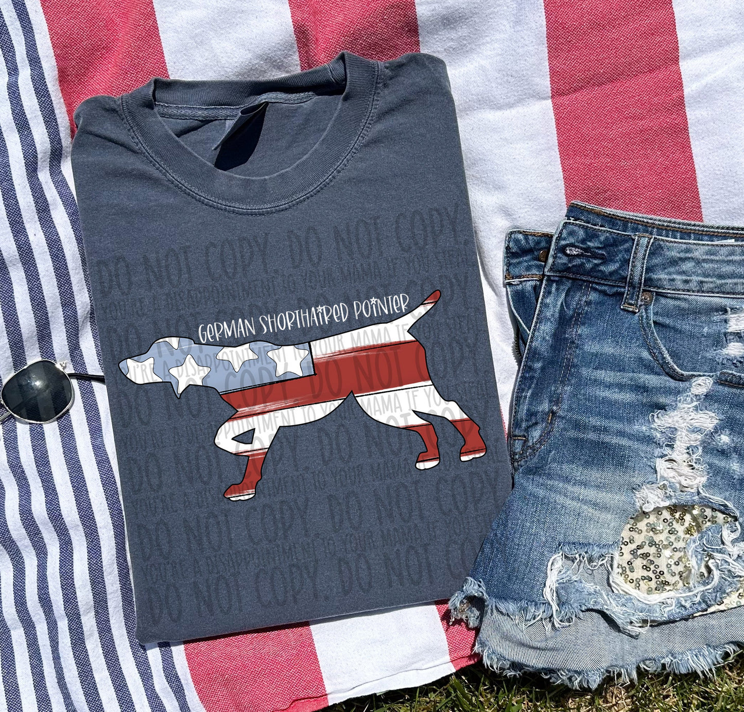 PATRIOTIC DOGS - DTF TRANSFER