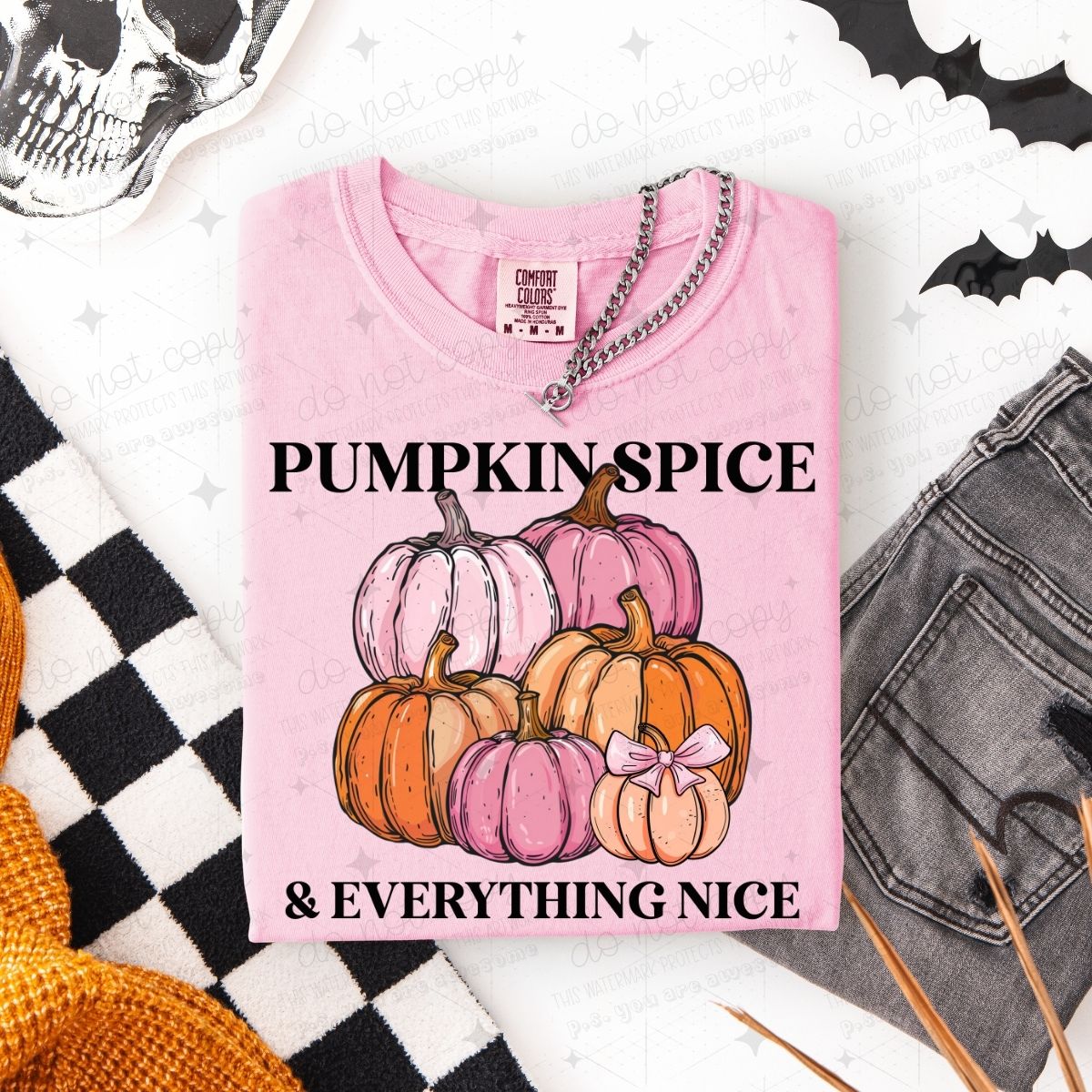 COQUETTE PUMPKIN SPICE & EVERYTHING NICE - DTF TRANSFER