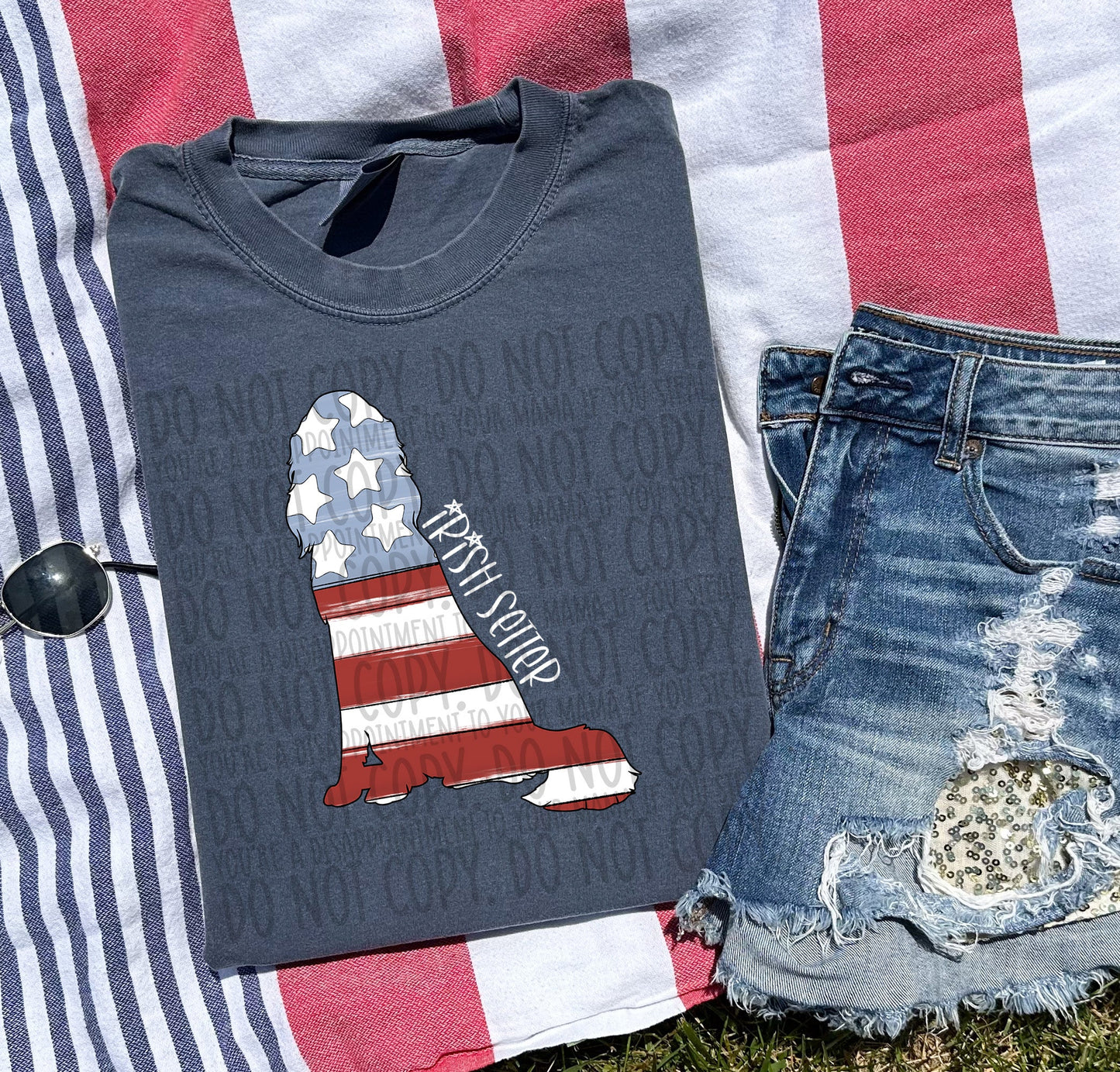 PATRIOTIC DOGS - DTF TRANSFER