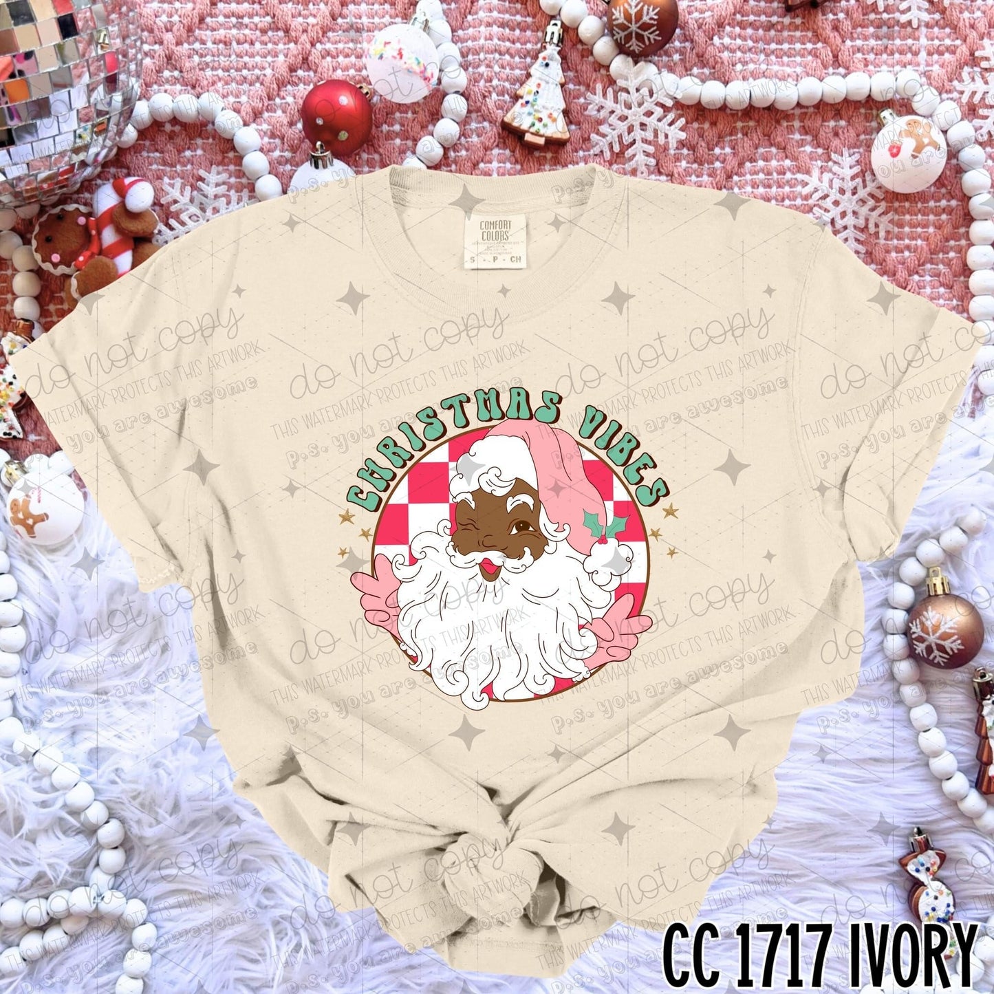 CHRISTMAS VIBES - DTF TRANSFER