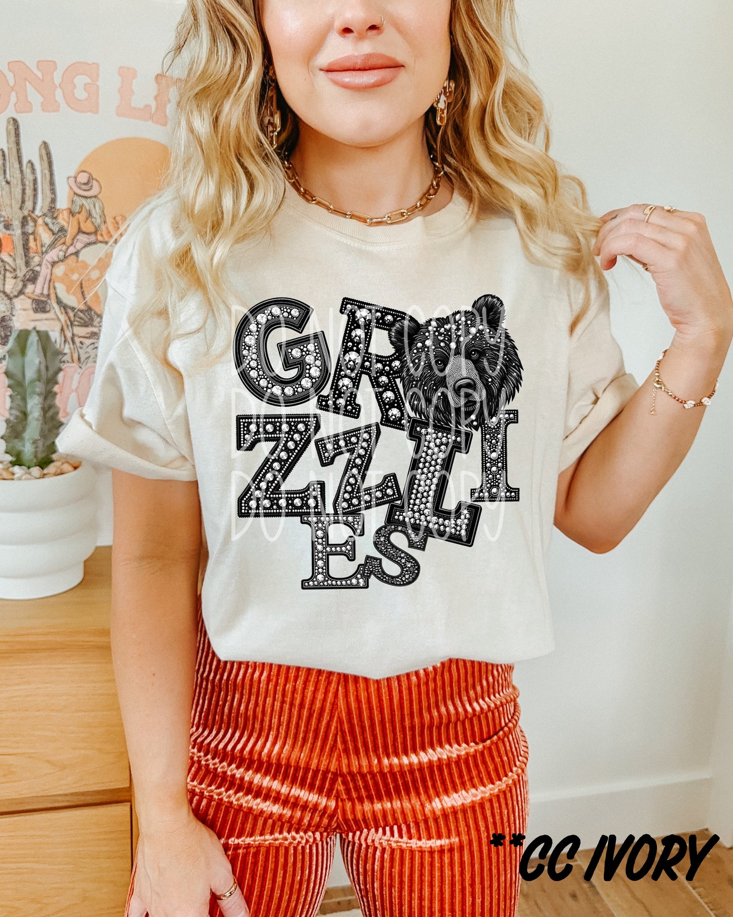 MASCOTS - FAUX RHINESTONE - DTF TRANSFER