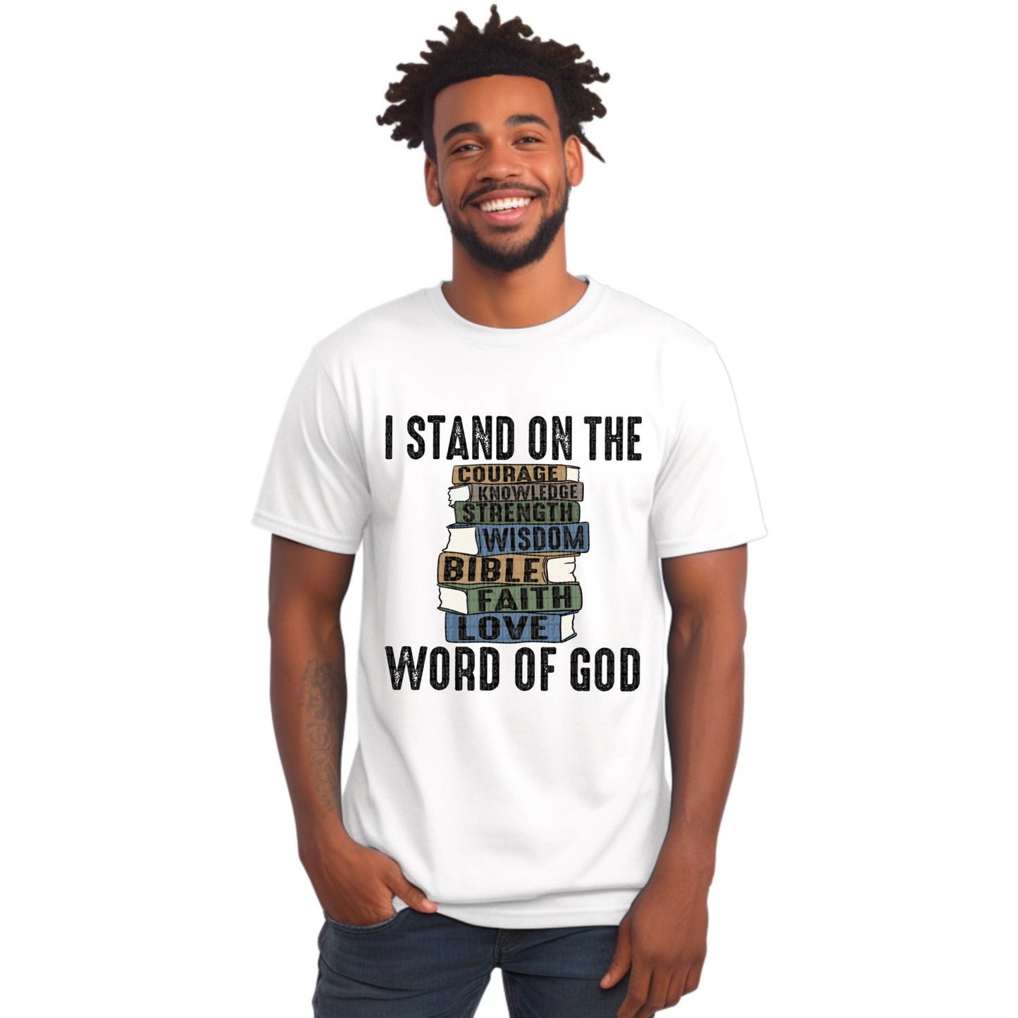 I STAND ON THE WORD OF GOD - DTF TRANSFER