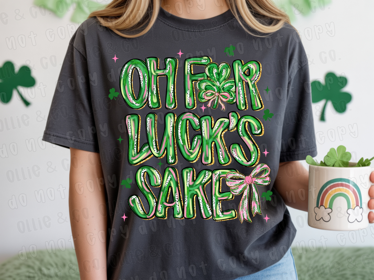 OH FOR LUCKS SAKE - DTF TRANSFER