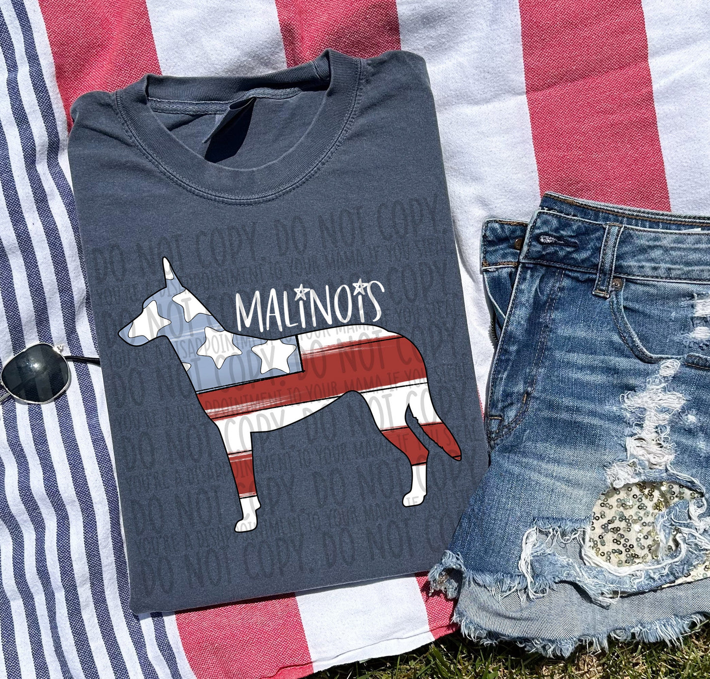 PATRIOTIC DOGS - DTF TRANSFER