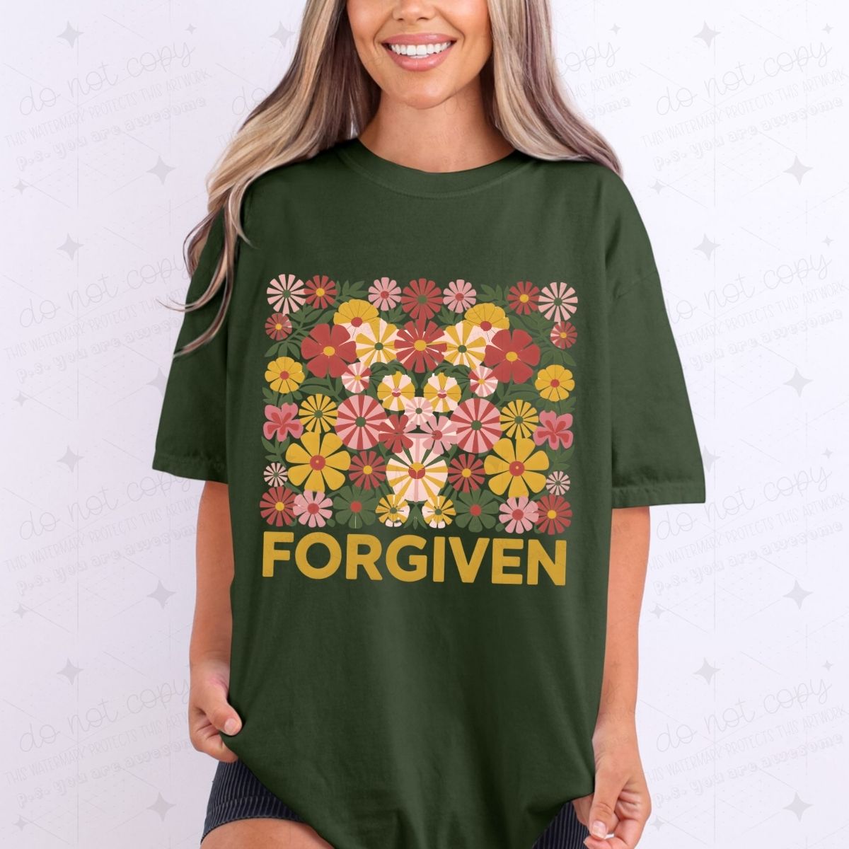 FORGIVEN - DTF TRANSFER