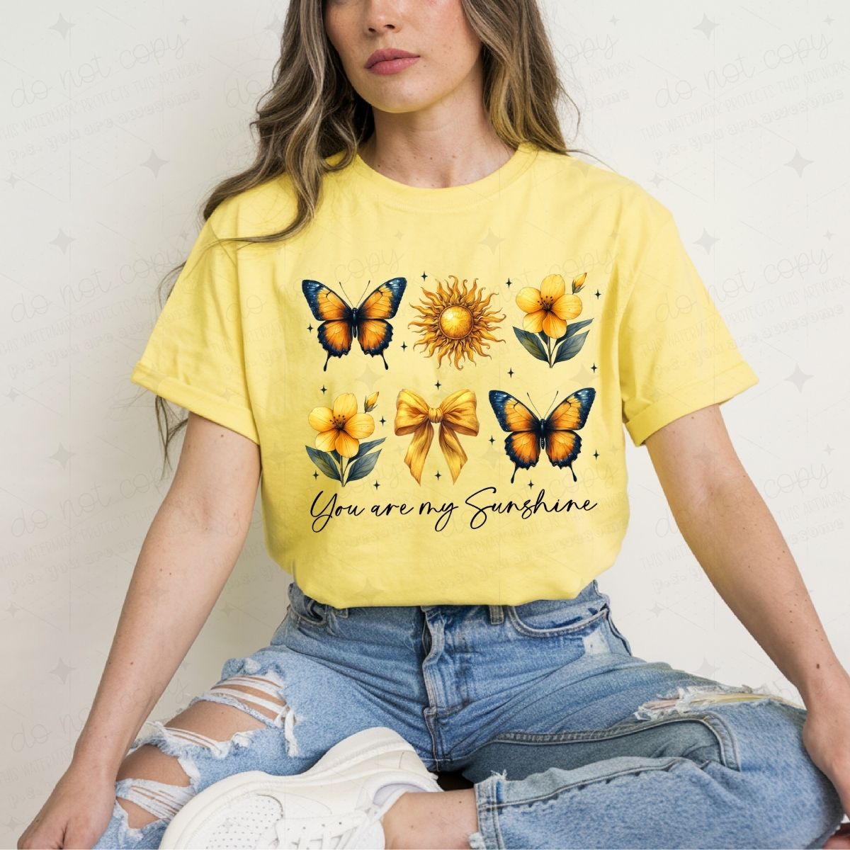 COQUETTE YOU ARE MY SUNSHINE - DTF TRANSFER