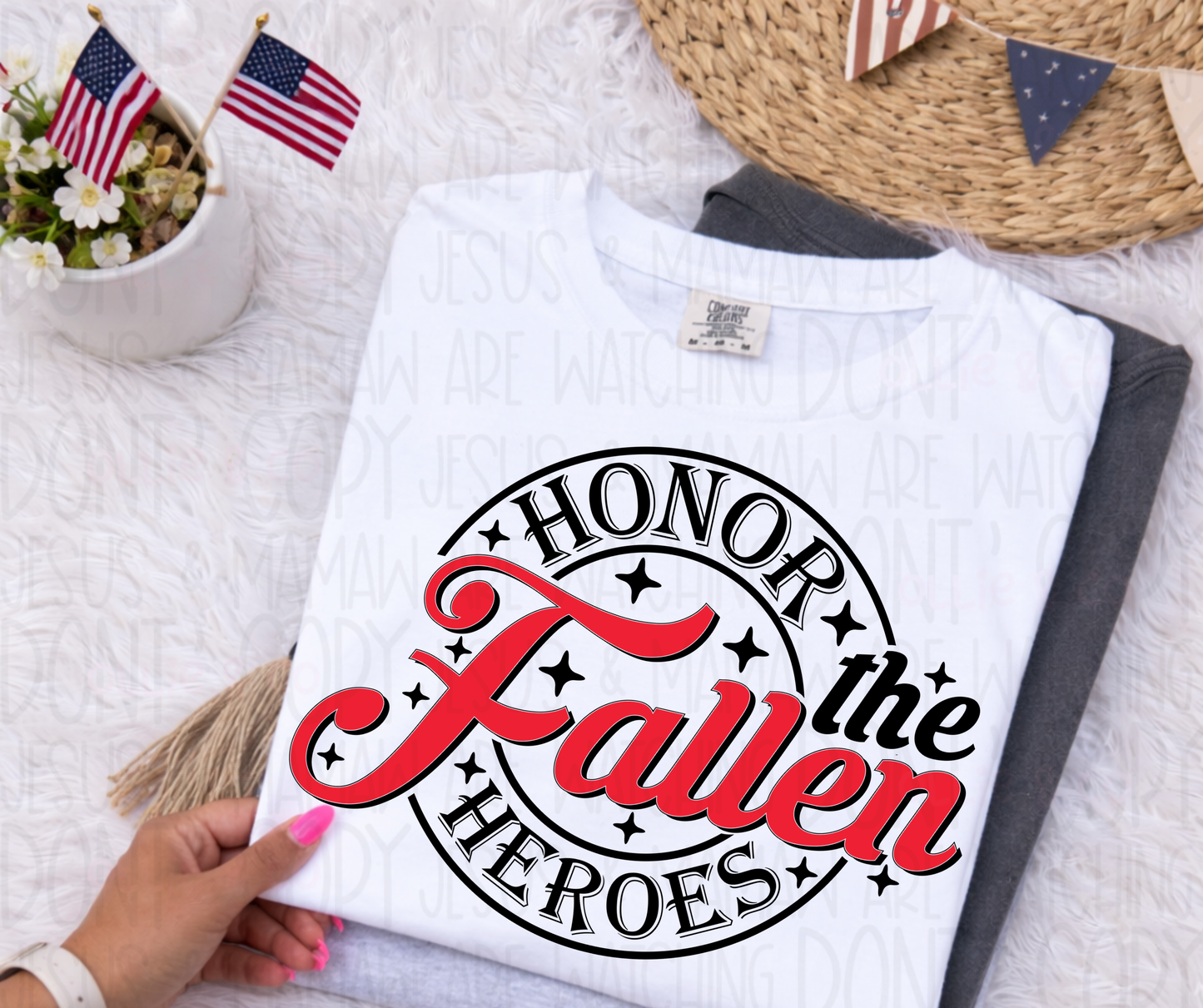 HONOR THE FALLEN HEROES - DTF TRANSFER